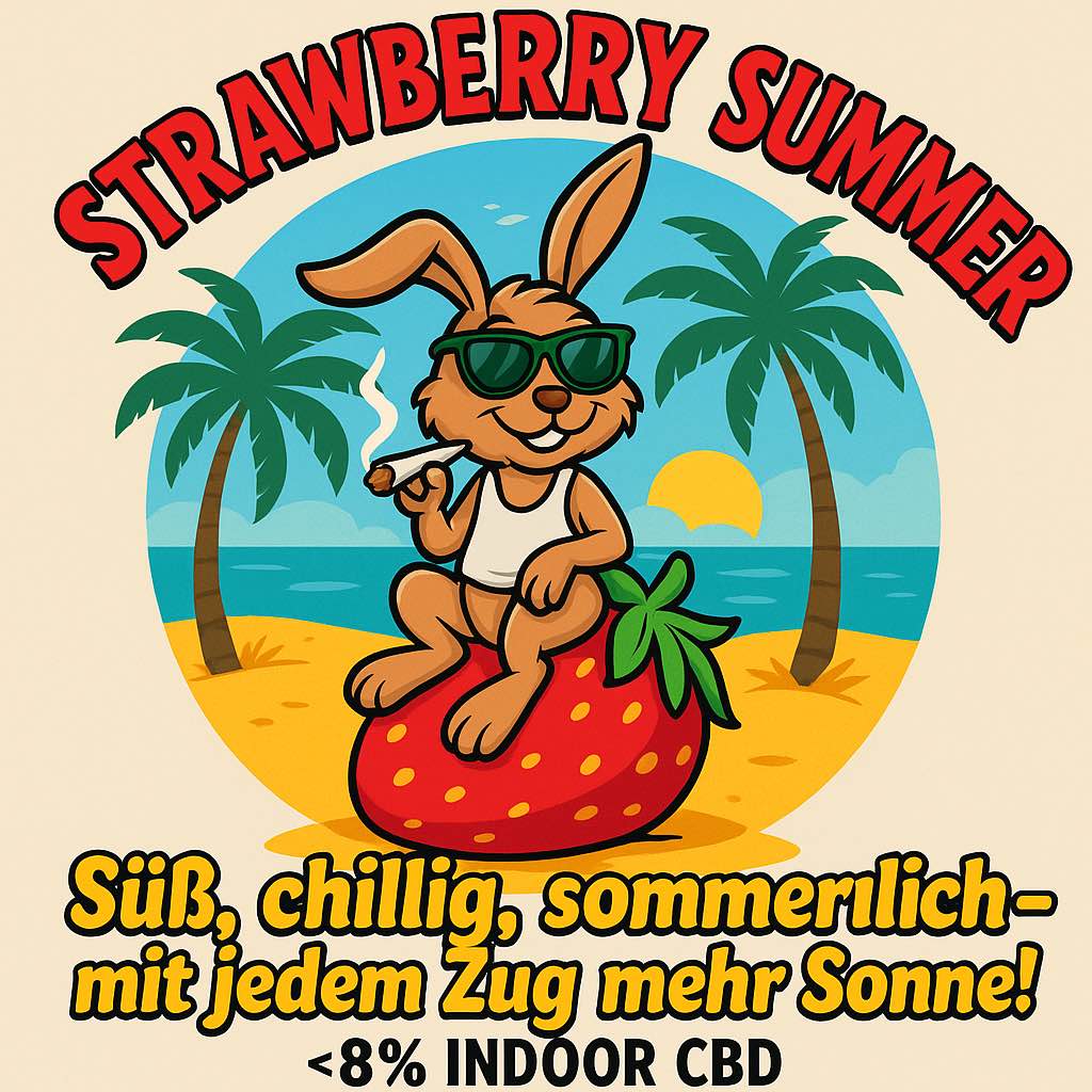 CBD Strawberry Summer – Gönn dir süße Sommer-Vibes